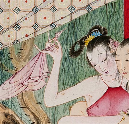 海南-迫于无奈胡也佛画出《金瓶梅秘戏图》，却因此成名，其绘画价值不可估量